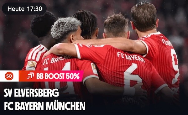 betano sv elversberg fc bayern münchen boost