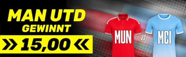 DAZN Bet Boost zum Manchester Derby
