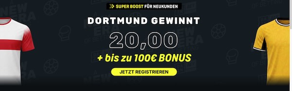 dazn bet super boost auf dortmund gewinnt in stuttgart