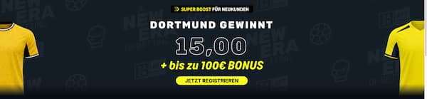 DAZN Bet Boos zu Dortmund vs Villarrea