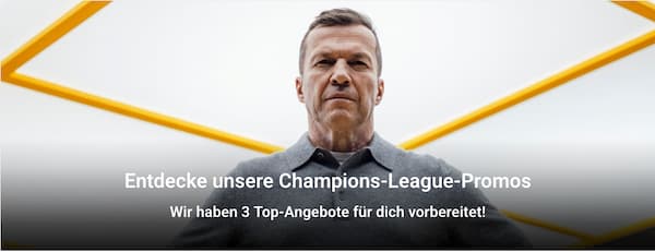 Interwetten Promos zur CL