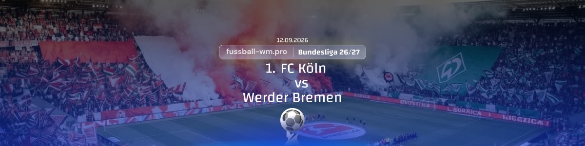 quoten fc köln werder bremen wett tipp