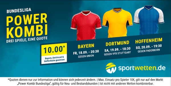 sportwetten.de bundesliga power kombi bayern dortmund und hoffenheim gewinnen