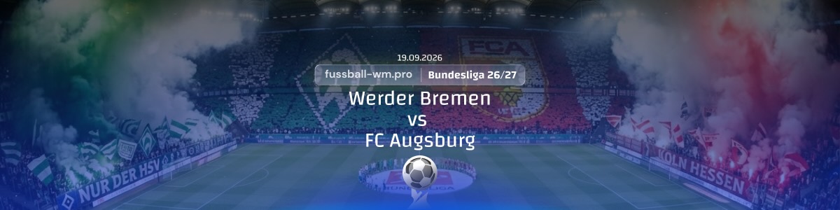 quoten werder bremen fc augsburg wett tipp