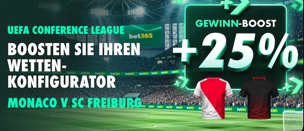 bet365 monaco sc freiburg gewinn boost