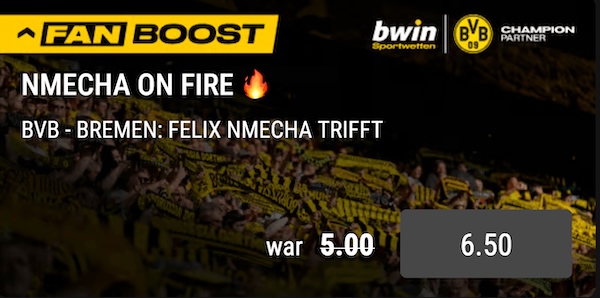 bwin bvb bremen fan boost