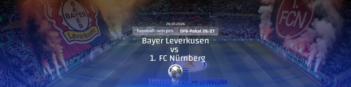 quoten bayer leverkusen fc nürnberg wett tipp zum dfb pokal