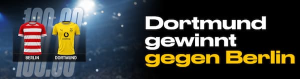 Bwin Boost zu Union Berlin vs Dortmund