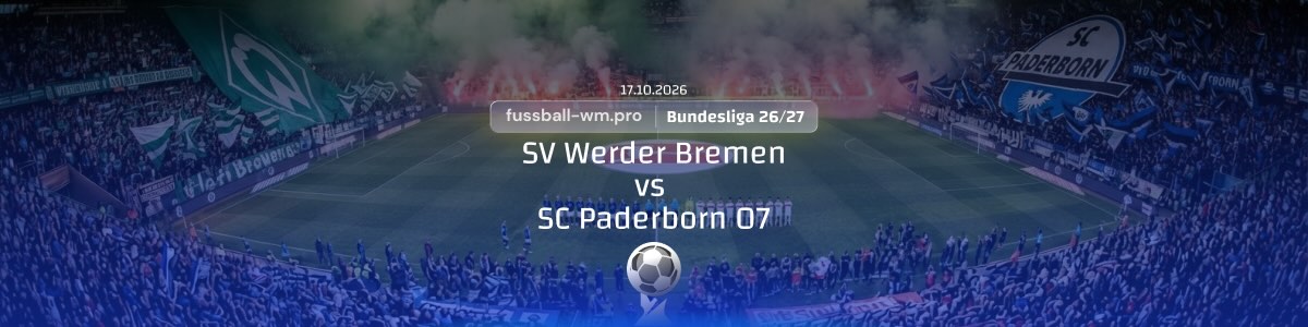 quoten werder bremen sc paderborn wett tipp
